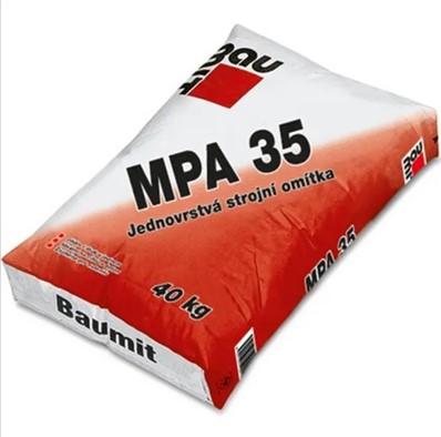 Baumit Штукатурная смесь MPA 35 Fine 40 кг/ 35 под