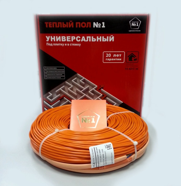 Нагревательная секция "Теплый пол №1" СТСП-5,0-80