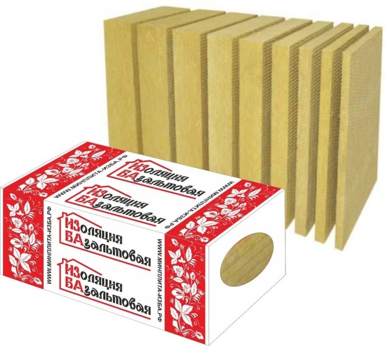 Утеплитель Изба 100 Кровля Низ 1000х600х80 мм, 4 шт. уп