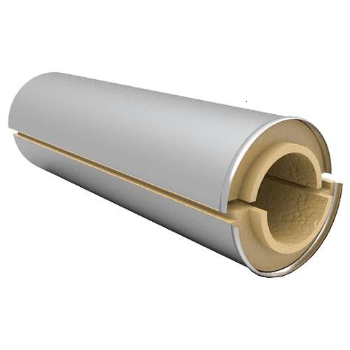 Скорлупа  для теплоизоляции труб ППУ С оцинкованная 1000х325х50 мм