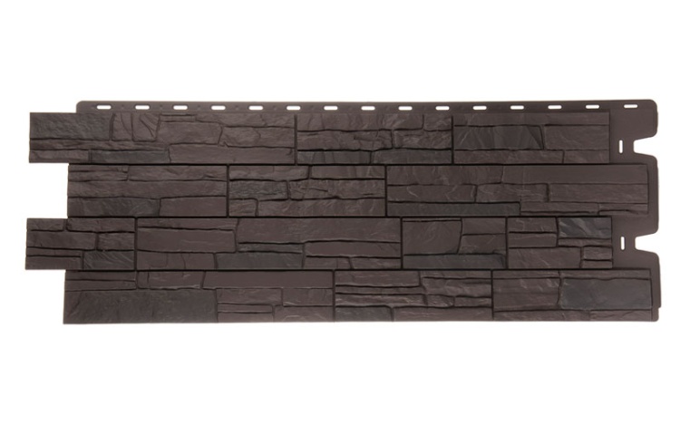 Фасадная панель Docke Stein, Темный орех